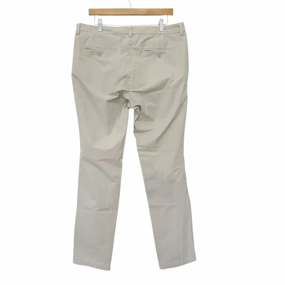 Vineyard Vines Tan On The Go Performance Chino Pants Sz 35x32